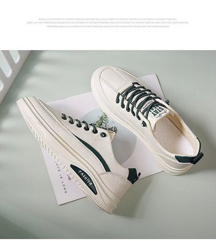 Produttori Nuove scarpe da ginnastica da uomo Scarpe da jogging morbide Teather Scarpe singole casual da uomo piccole scarpe bianche scarpe da uomo scarpe alla moda all'ingrosso_voghion.com