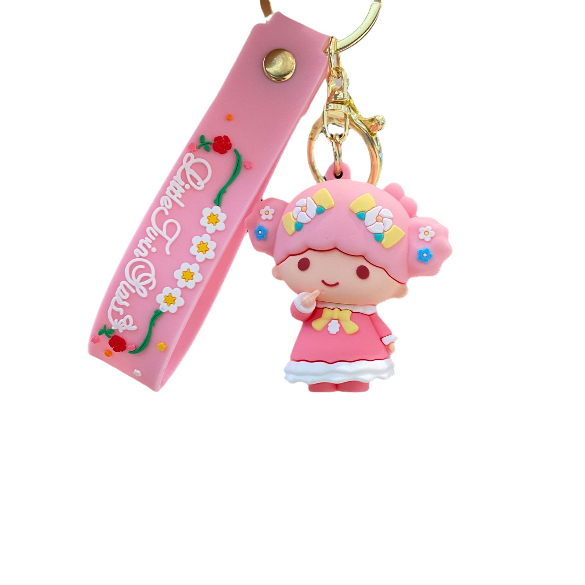 Temporada de flores Sanrio serie llavero muñeca coolomi Melody mochila colgante bebé captura máquina pequeño regalo al por mayor