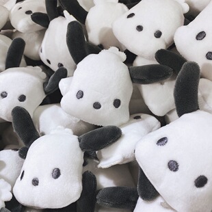 Cartoon Pacha dog cute children's jewelry shoes socks mini doll machine accessories diy hairpin brooch accessories