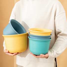 铜钱草兰花绿萝厂家直销小花盆树脂加厚塑料个性大号特大批发绿植