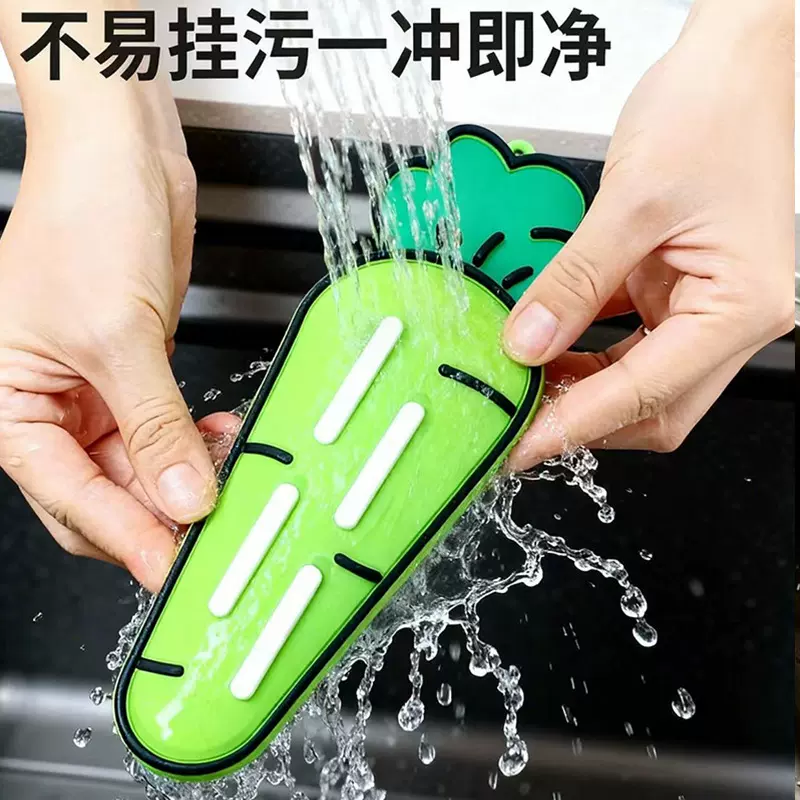 萝卜锅盖垫隔热垫餐桌菜垫锅盖收纳垫硅胶锅盖垫硅胶台面式锅盖垫