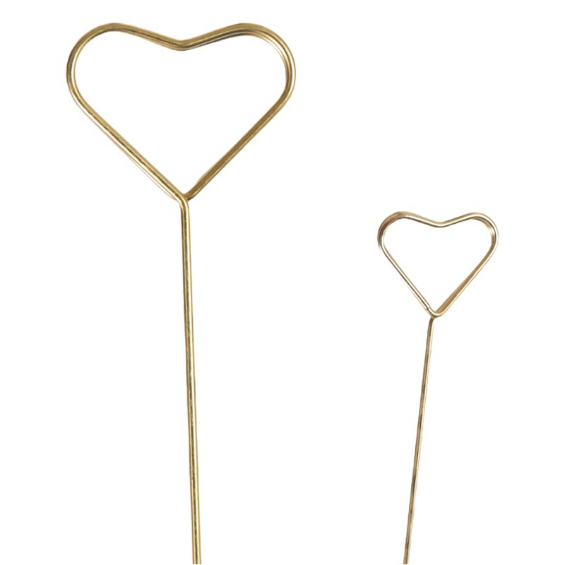 Titular de la tarjeta de metal tarjeta de felicitación tarjeta postal metal chapado en oro titular de la tarjeta flor material de embalaje ramo titular de la tarjeta