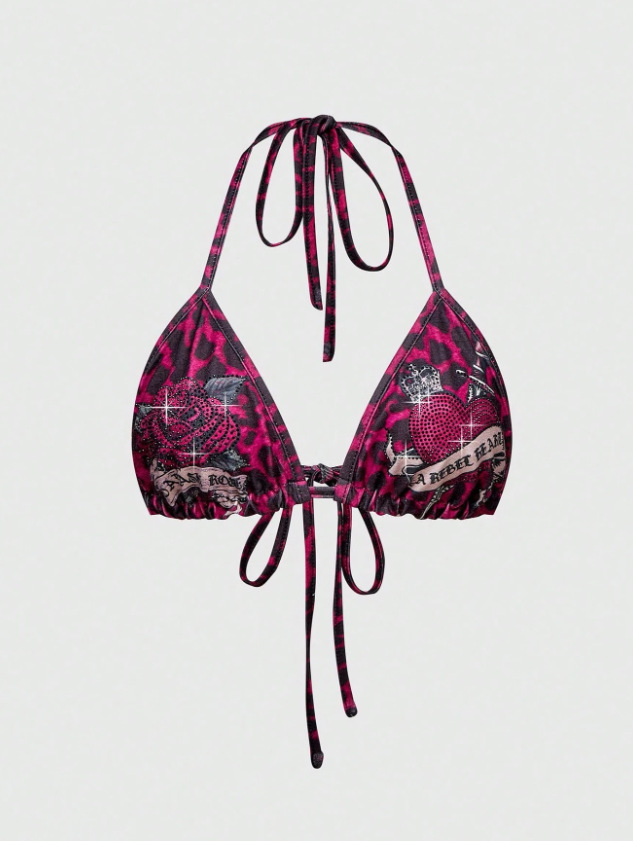 2026 verano de playa ropa de mujer sexy Y2K cross-border streetwear sexy correa de cuello bikini