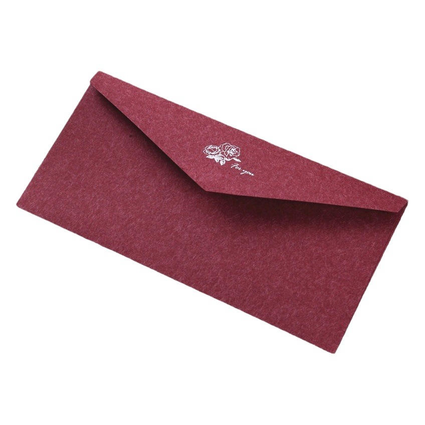 Retro dorado sobre traje de estilo occidental n. ° 5 sobre papel Kraft color sólido amor carta invitación de negocios