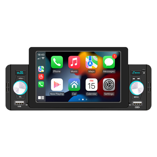 5-inch car MP5 player Bluetooth backup camera car MP4 radio with wired/wireless CarPlay