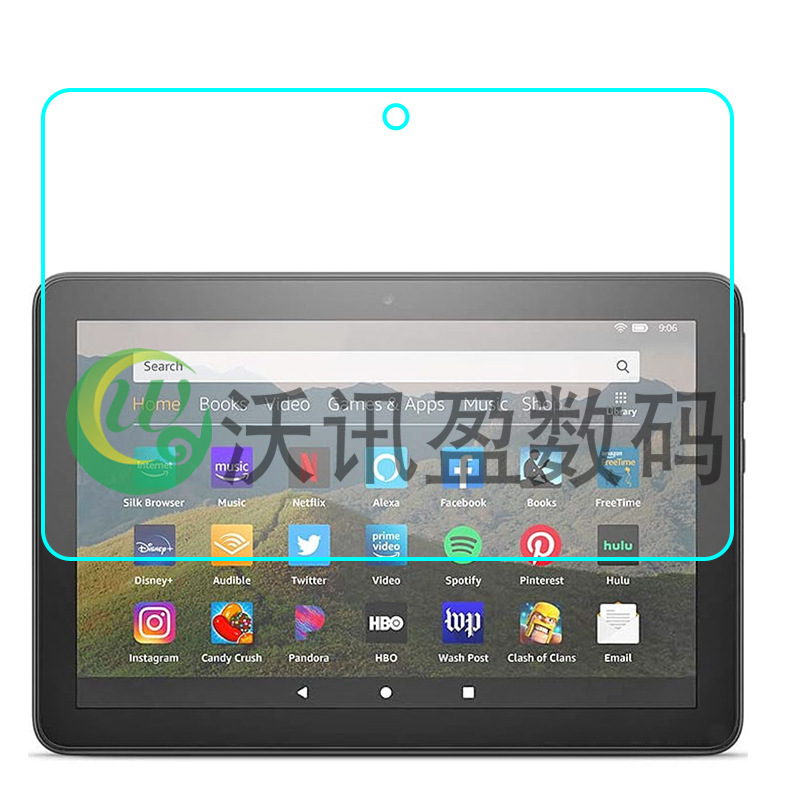 Applicable to Amazon Amazon Fire HD7 2022 tempered glass film screen protection film HD explosion-proof