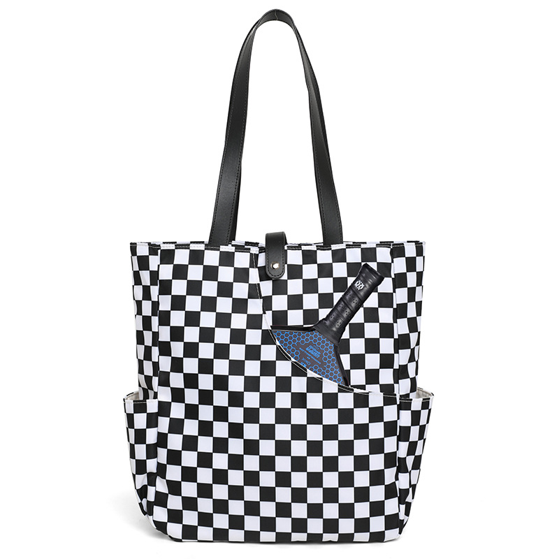 Bolsa de tenis, bolsa de almacenamiento deportiva al aire libre, bolsa de pelota de alto valor, bolsa de bádminton de hombro de gran capacidad para mujeres image 3