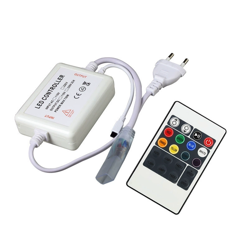 Wireless light strip, LED lamp, controller, 220v, 20 keys, remote control