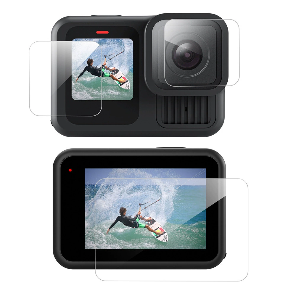 Таиксун объектив камеры HD закалённое стекло пленка, совместимая с GoPro HERO13Black объектив защитная плёнка