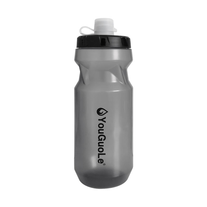 Sports kettle, cycling water cup, outdoor fitness squeeze plastic cup can be used_voghion.com