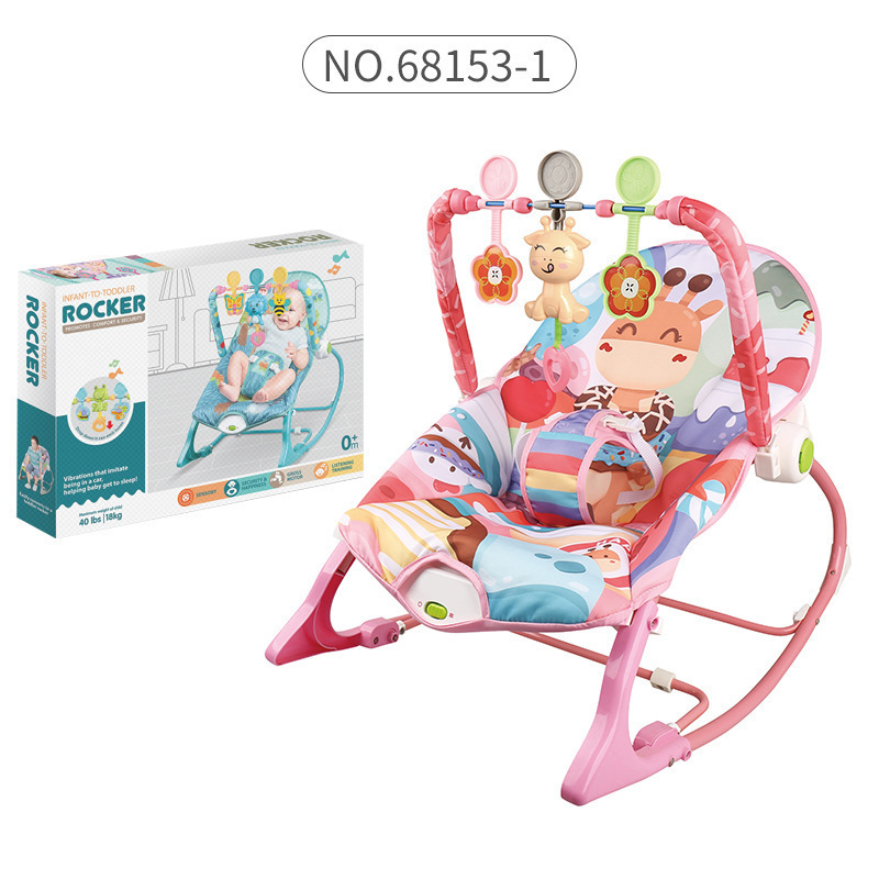 Comercio exterior caliente baby mecedora baby multifuncional música mecedora asiento de asiento mecedora para niños