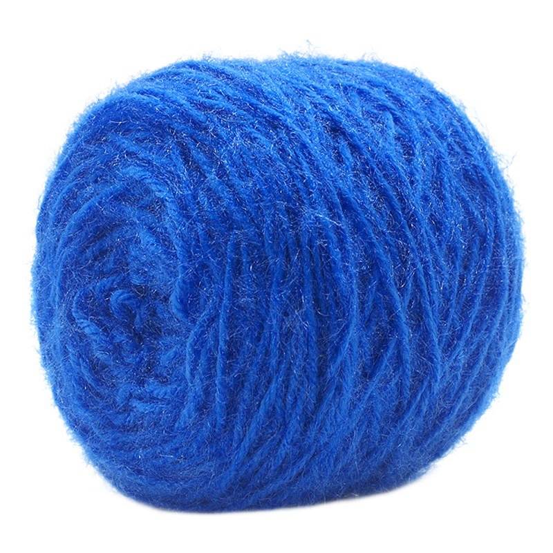 Бархатная пряжа Белка Средняя Толстая линия шарфа Яркая бархатная линия Шапка с крючком ручной работы Большой вес Шерстяная группа Детская линия