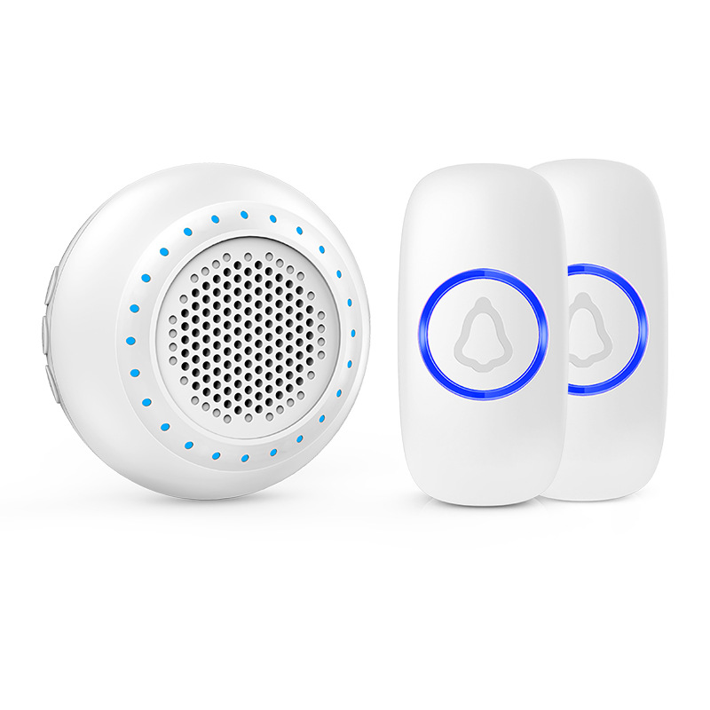 Cross-Border Wireless Home Smart Doorbell Ultra-Long Distance Electronic Remote Control Waterproof One-to-Two Elderly_voghion.com