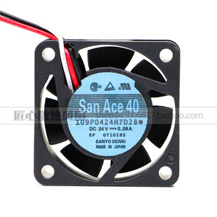 ����San Ace40 109P0424H7D27/D28 24V 0.08A ���ؙC��׃�l���L