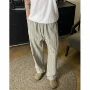 夏季条纹男款美式长裤