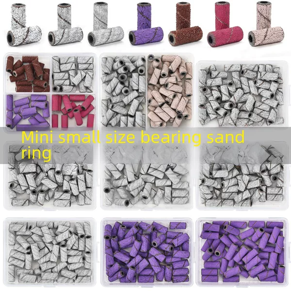 Cross-Border Nail Polishing Sanding Rings, Wear-Resistant Nail Removal and Manicure Sandpaper Rings, Polishing Machine Accessories, Tools, Direct Sales from the Manufacturer