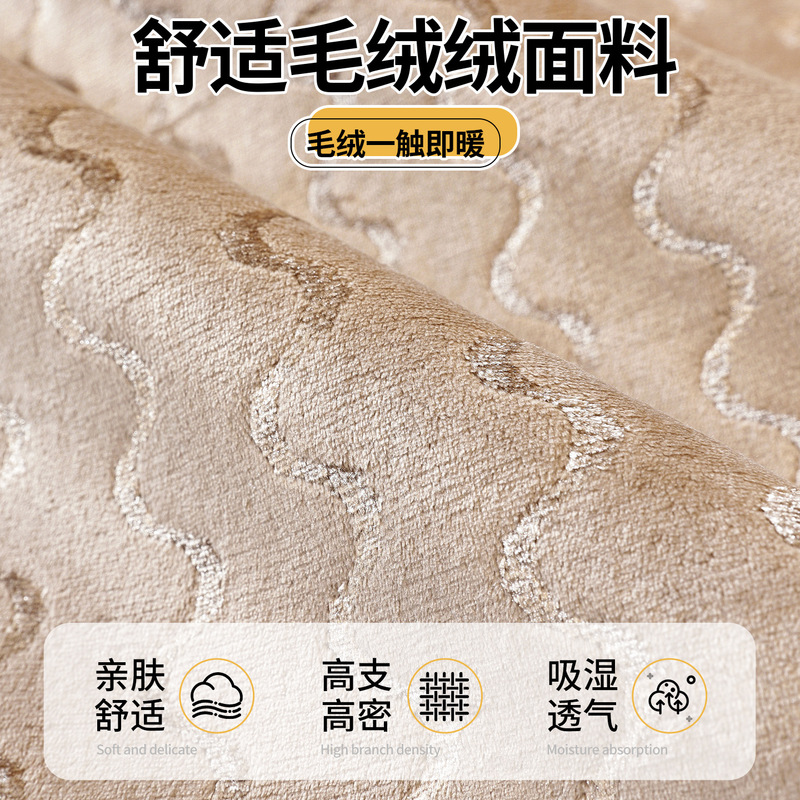 复古风加厚毛绒沙发垫2025新款秋冬款防滑皮沙发罩套坐垫跨境专供|undefined