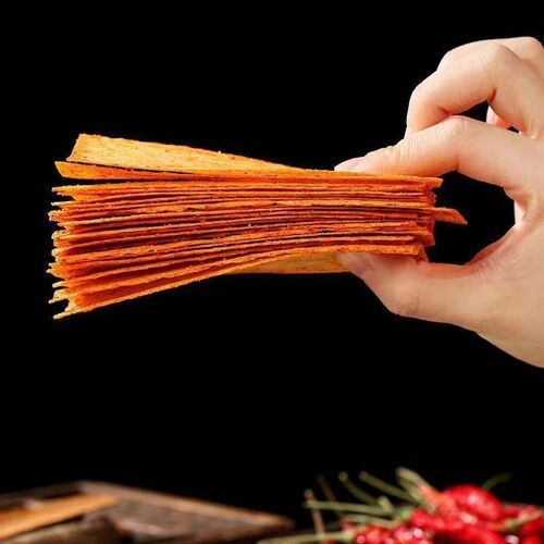 Xiaolalala Indian Flying Bread Spicy Snacks 8090s Classic Nostalgic Casual Snack Spicy Flavor Snack Drop Shipping