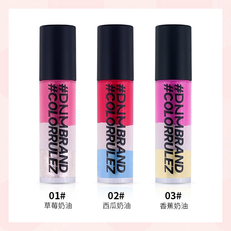 DNM (Cross-border trading), cream fuchsia lip gloss, three colors