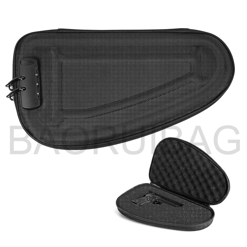 亚马逊EVA枪包 海绵内托抗防水可容纳弹匣手枪 弓箭Gun Case