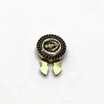 乌龟扣装饰扣 button cover 雕花烤漆狮子头面装饰 黄铜电镀