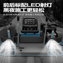 座驾式抹光机混凝土抹平机双盘汽油磨光机全自动驾驶式收光机磨盘