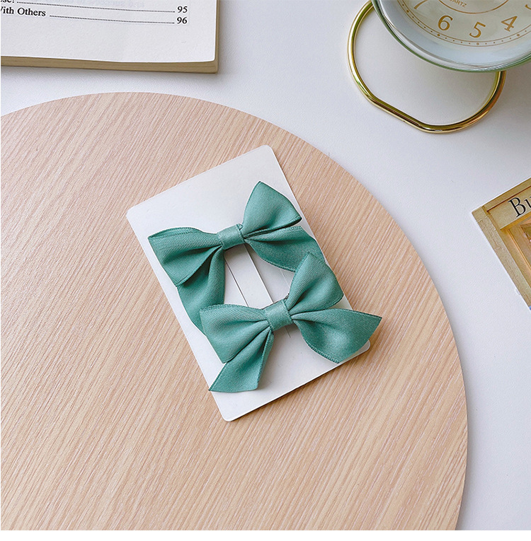 Kid'S Cute Sweet Bow Knot Alloy Cloth Hair Clip display picture 8