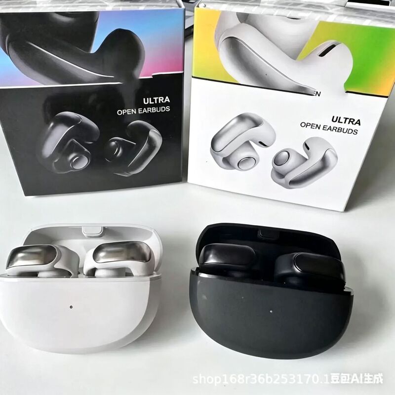 Cross-Border New Model Ultra Open-Ear Wireless Bluetooth Earphones, V12 Spatial Audio, Non-In-Ear Design Cross-Border New Model Ultra Open-Ear Wireless Bluetooth Earphones, V12 Spatial Audio, Non-In-Ear Design