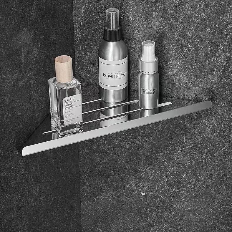 Stainless Steel Rack Corner Rack Stainless Steel Triangle Rack Bathroom Corner Shower Gel Storage Rack