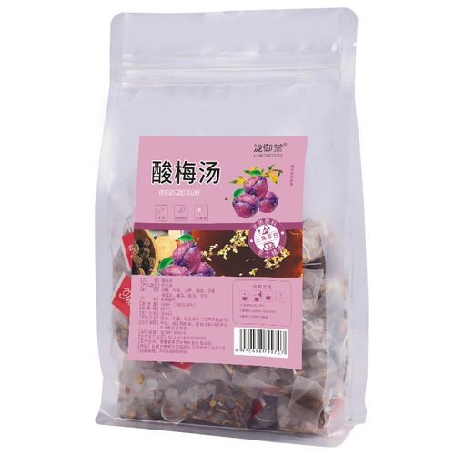 Sour plum soup 100g bag triangular bag osmanthus and black plum no-cook old Beijing non-sour plum powder Internet celebrity same style can be shipped on behalf of others