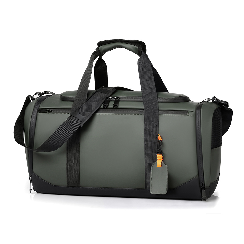 Bolsa de viaje de película transfronteriza gran capacidad de separación seca y húmeda bolsa deportiva de fitness personalizada bolsa de yoga bolso de mano mochila