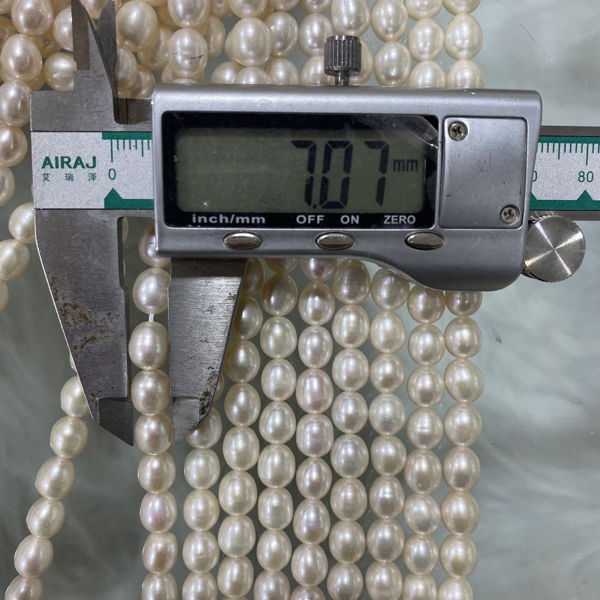 天然淡水パールネジ2 ~ 3,3 ~ 4,4 ~ 5,5 ~ 6,6 ~ 7,7 ~ 8mmビーズDIYアクセサリー