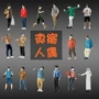 跨境立体男生拍照人偶