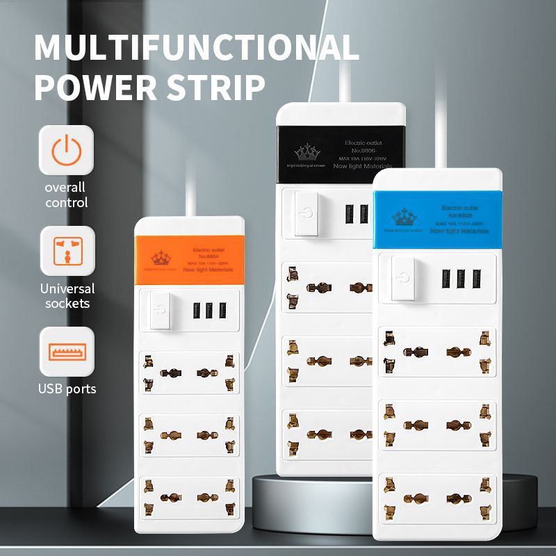 Multipropósito transfronterizo enchufe inteligente multipuerto cargador de teléfono móvil cabezal de carga multifuncional USB exportador de comercio exterior