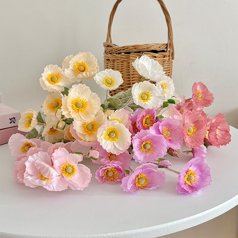 Islandia Yumei Simulación de flores de boda flores de decoración de la mesa de comedor props de fotografía Taobao Tmall suministro