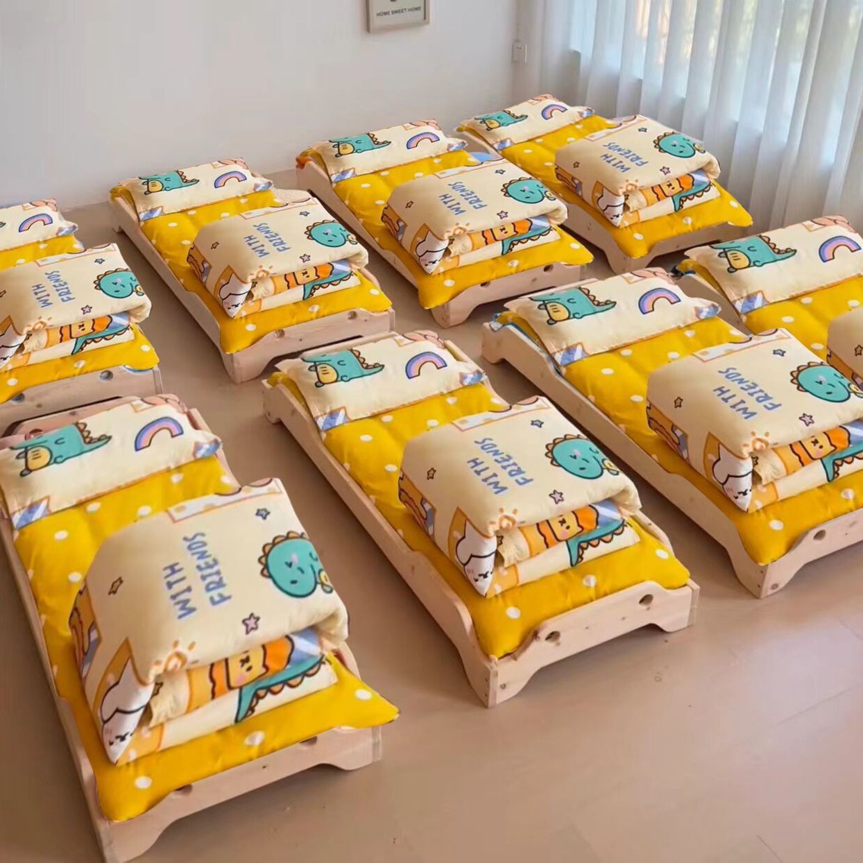 Kindergarten Quilt Bedding Cotton Three-Piece Set Baby's Nap Six Seven-Piece Set Detachable and Washable Bedding Kit