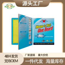 粘鼠板英文粘鼠神器厂家直销加厚老鼠板老鼠贴老鼠胶批发捕鼠器