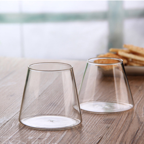 Japanese Fuji Mountain Glass Water Cup Transparent Ins Home Glass Cup Juice Cup Venice Wine Cup Breakfast Cup