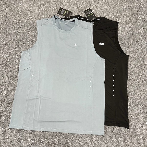 Cooling Sports Vest for Men, Quick-Drying, Loose-Fitting, Ice Silk, American-Style Running, Basketball Training, Fitness Clothing, Marathon Vest for Men