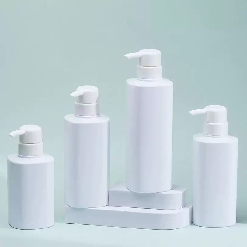 批发300ML500ML750ML四方形塑料瓶洗发水护发身体乳pet塑料按压瓶