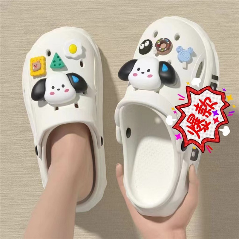 2351 악어 신발 땀 흘리는 개-화이트