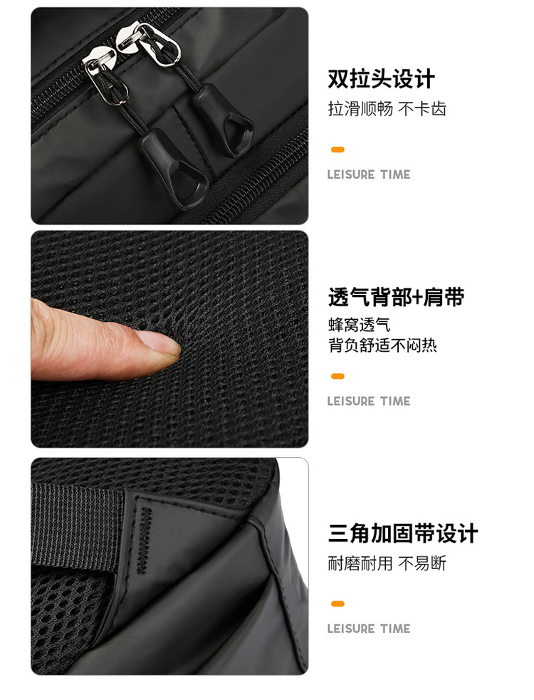 Cross-border wholesale of new large-capacity, simple commuting computer bags, school bags for junior and senior high school students, foreign trade backpacks for men, Korean version undefined