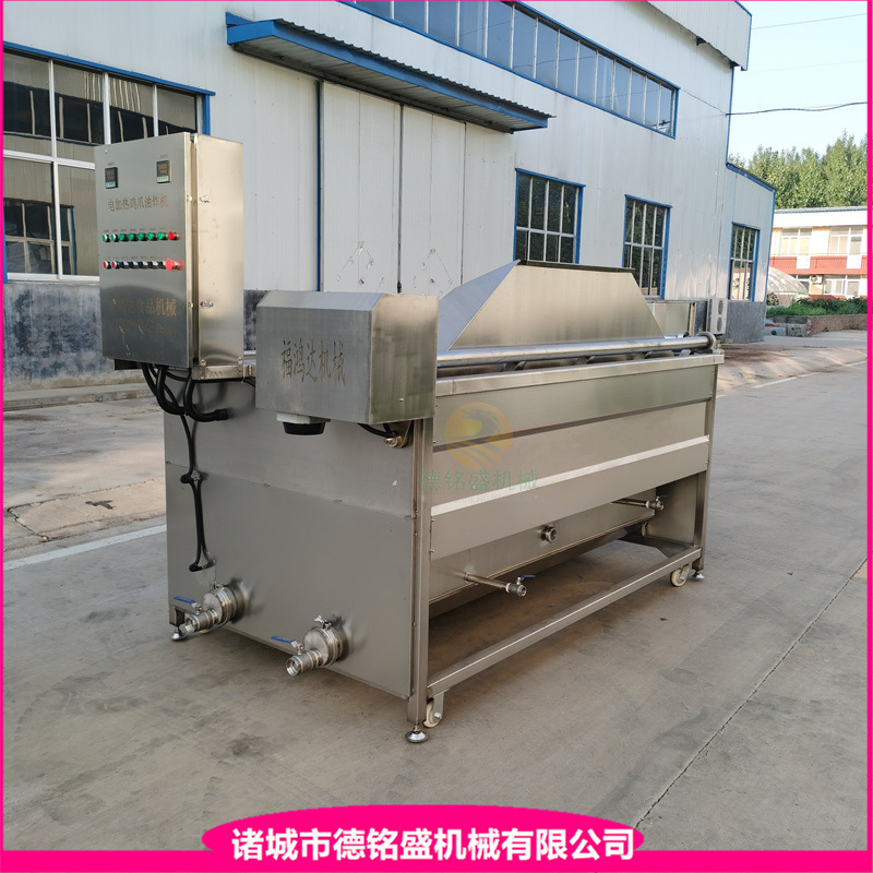 大虾卤煮锅 小型虎皮凤爪油炸机 油水分离鸭肠鸭脖油炸锅