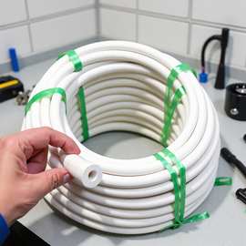 厂家供应橡胶真空管真空泵用白色天然橡胶软管液压油管