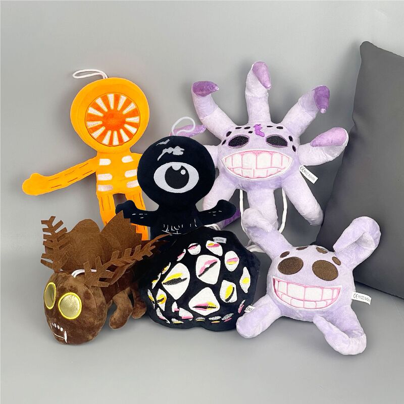 Cross-border New DOORS FLOOR2 Second Level Game Surrounding Horror Moth Plush Toy Doll Grab Cross-border New DOORS FLOOR2 Second Level Game Surrounding Horror Moth Plush Toy Doll Grab