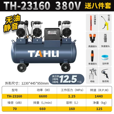 220V Air Compressor – Hava kompressorları - 125bar380v-lifetime-warranty-160l8-piece-set
