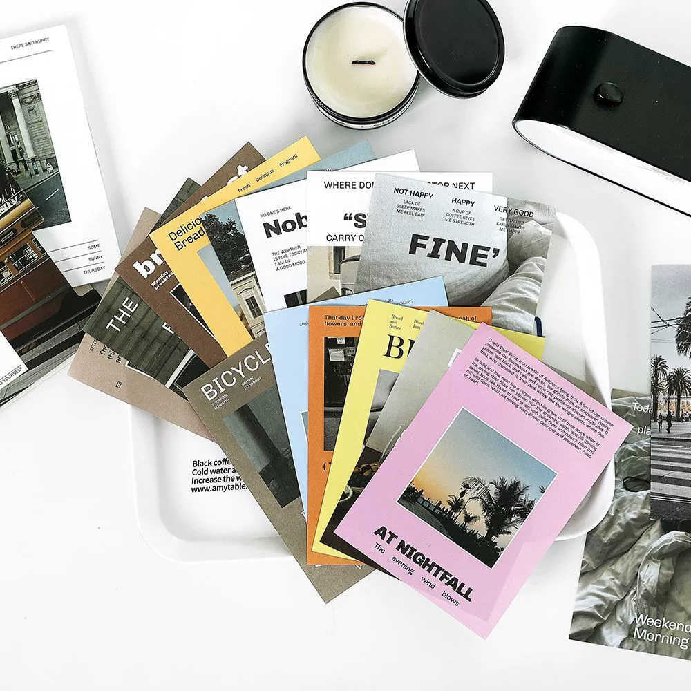 Материалы PaperMore Эта одинокая и звёздная серия корейские предметы декора ручной работы 50 штук 4 из 4 выборов