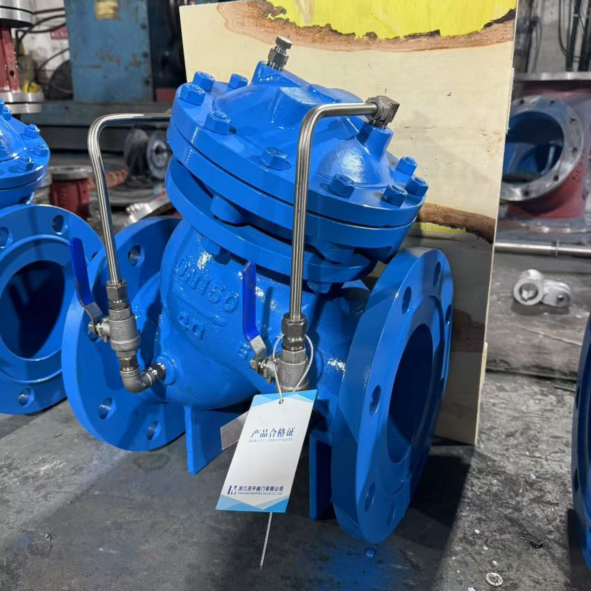 DN150铸钢JD745X-10C隔膜式多功能水泵控制阀WCB源头工厂价格实惠