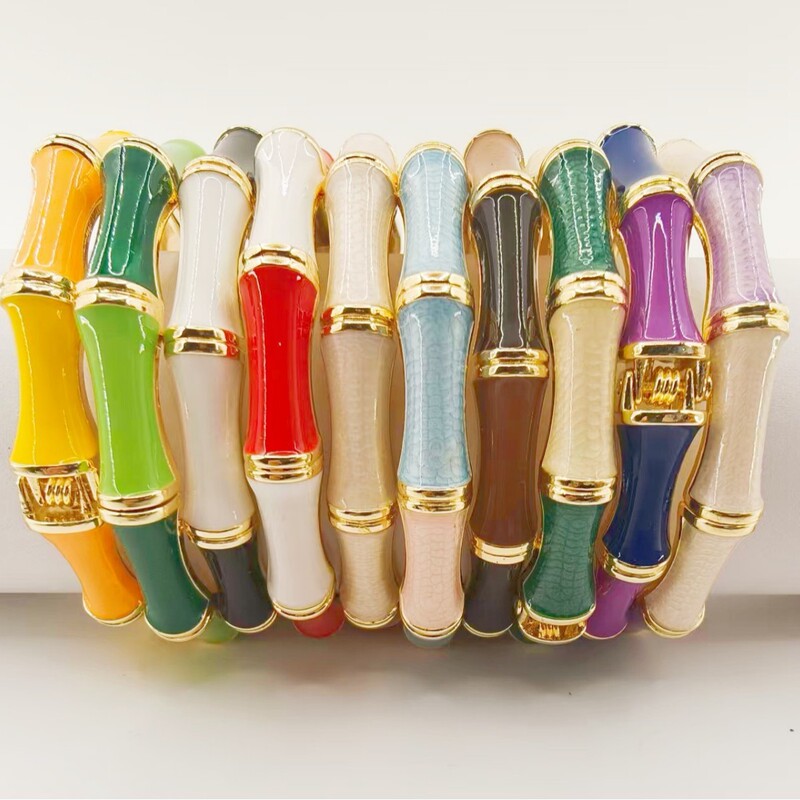 Amazon's Multi-Colored Bamboo Bracelets Are Fashionable and Have a High-End Design, Versatile Jewelry That Won'T Fade and Will Continue to Rise in Popularity Amazon's Multi-Colored Bamboo Bracelets Are Fashionable and Have a High-End Design, Versatile Jewelry That Won'T Fade and Will Continue to Rise in Popularity