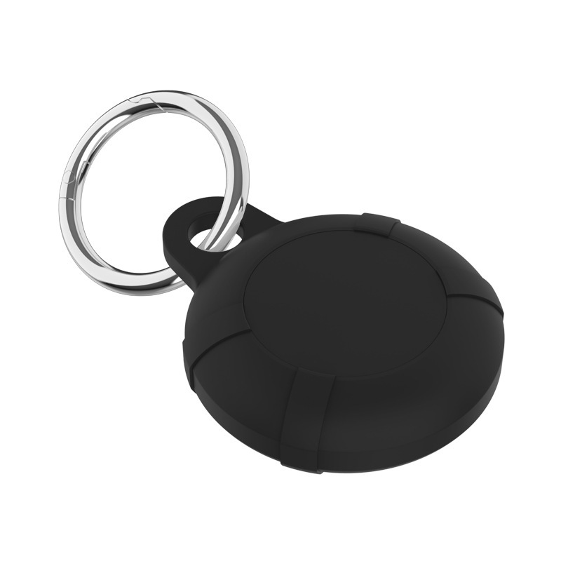 Aplicable a Apple Airtag funda protectora localizador rastreador anti-perdida llavero impermeable todo incluido funda protectora